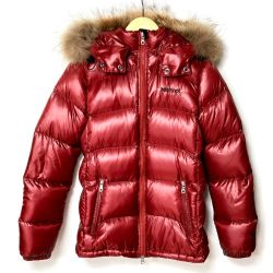 ☆☆ MARMOT マーモット ダウンジャケット レッド サイズ M レディース Bランク