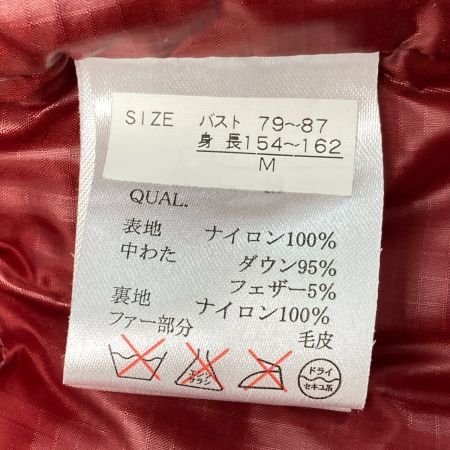  MARMOT マーモット ダウンジャケット レッド サイズ M レディース