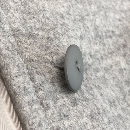  balmain バルマン コート ウールコート 1779B ライトグレー サイズ 11号 レディース