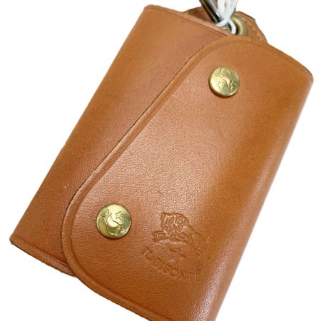  IL BISONTE イルビゾンテ スマートキーケース 34-04150 ブラウン レザー 袋有