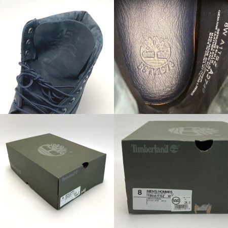  Timberland ティンバーランド ブーツ 45thモデル A2740 ネイビー サイズ 26cm メンズ 箱付き