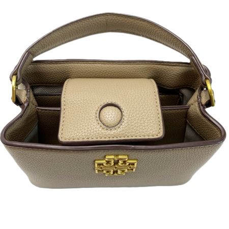  TORY BURCH トリーバーチ 2WAYバッグ グレージュ ストラップ付