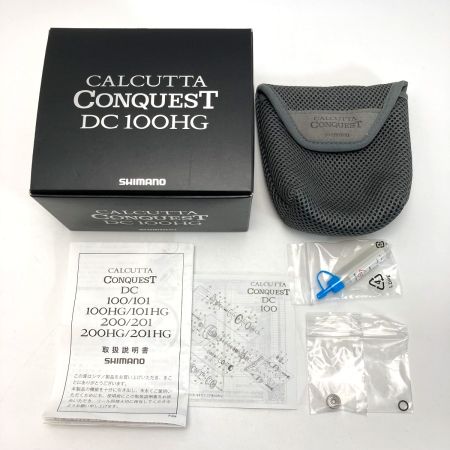  SHIMANO シマノ 20 カルカッタコンクエスト DC100HG カスタム仕様 04085 ベイトリール 箱付き
