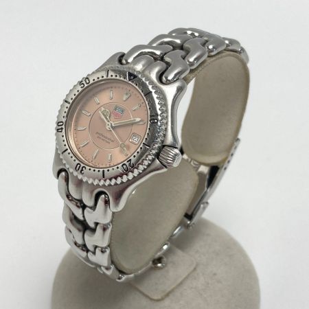  TAG HEUER タグホイヤー セル デイト WG131D ピンク クォーツ レディース 腕時計