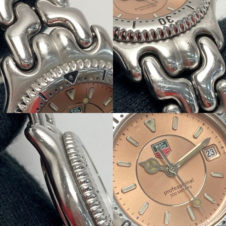 TAG HEUER タグホイヤー セル デイト WG131D ピンク クォーツ