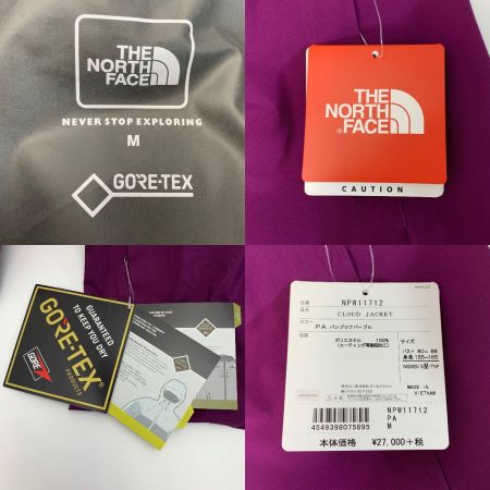  THE NORTH FACE ザノースフェイス クラウドジャケット NPW11712 パープル SIZE M  レディース