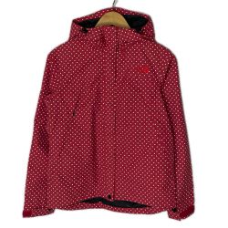 ☆☆ THE NORTH FACE ザノースフェイス ノベルティスクープジャケット NPW10163 レッド×ホワイト Aランク