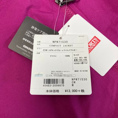  THE NORTH FACE ザノースフェイス コンパクトジャケット パーカー NPW71530 ネイビー×パープル SIZE M レディース