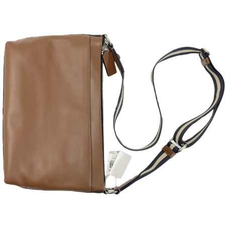  COACH コーチ ショルダーバッグ F54796 ブラウン メンズ レザー