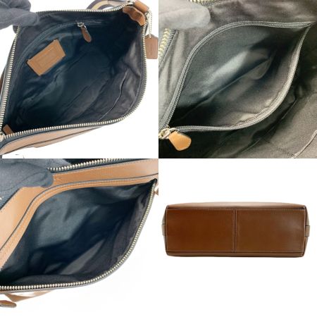  COACH コーチ ショルダーバッグ F54796 ブラウン メンズ レザー