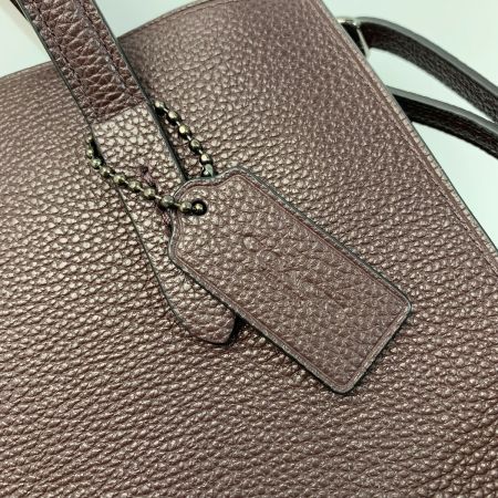  COACH コーチ 2WAYバッグ ストラップ付 29529 ブラウン