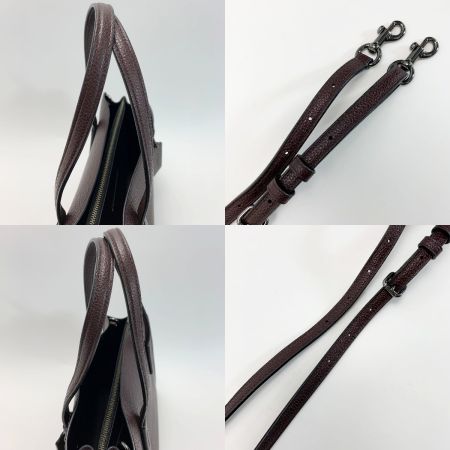  COACH コーチ 2WAYバッグ ストラップ付 29529 ブラウン