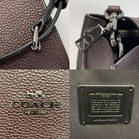  COACH コーチ 2WAYバッグ ストラップ付 29529 ブラウン