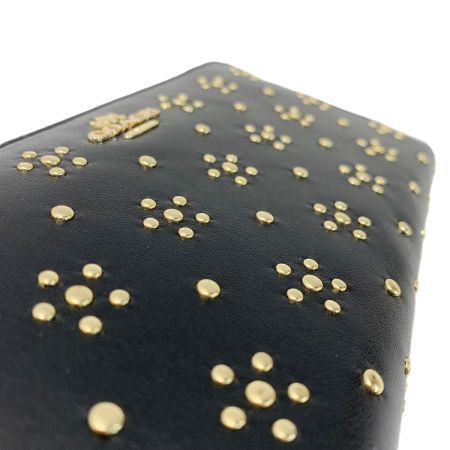  COACH コーチ ラウンドファスナー財布 F53638 ブラック