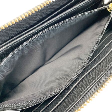  COACH コーチ ラウンドファスナー財布 F53638 ブラック