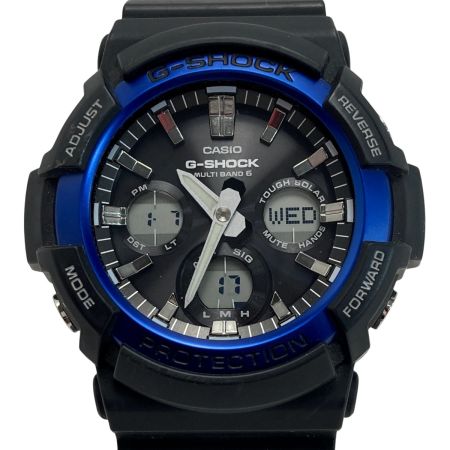  CASIO カシオ G-SHOCK マルチバンド6 アナデジ GAW-100B-1A2JF 電波ソーラー メンズ 腕時計