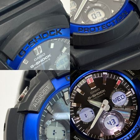  CASIO カシオ G-SHOCK マルチバンド6 アナデジ GAW-100B-1A2JF 電波ソーラー メンズ 腕時計