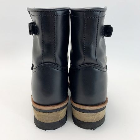  AVIREX アビレックス エンジニアブーツ ブラック レザー SIZE 25cm 