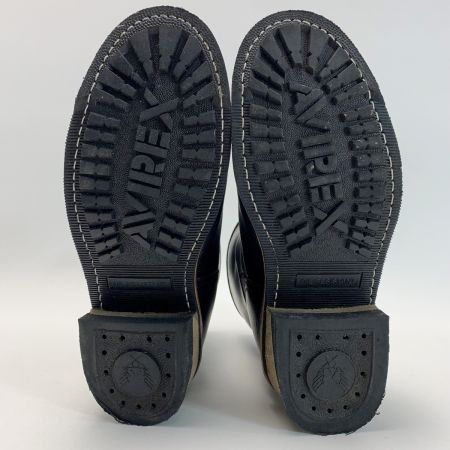  AVIREX アビレックス エンジニアブーツ ブラック レザー SIZE 25cm 