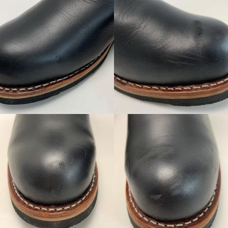  AVIREX アビレックス エンジニアブーツ ブラック レザー SIZE 25cm 