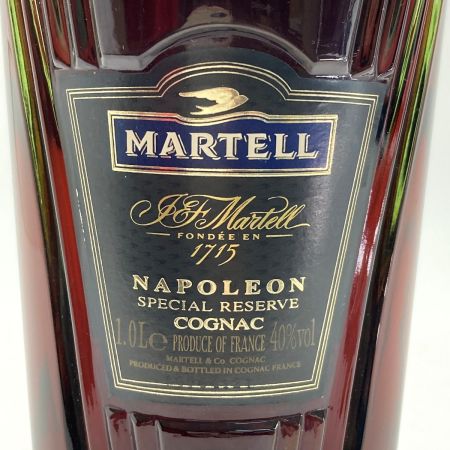  MARTELL マーテル ナポレオン スペシャルリザーブ 1000ml 古酒 NAPOLEON SPECIAL RESERVE 1L 未開栓