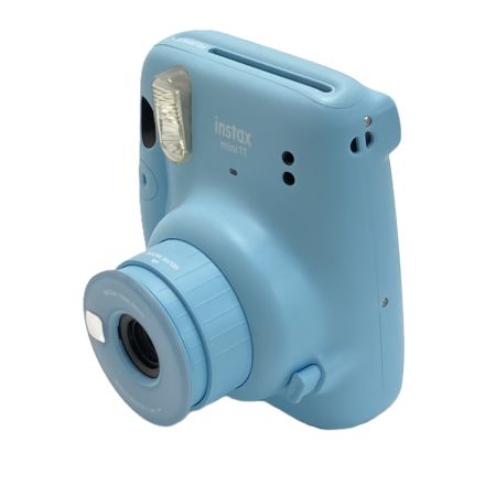  FUJIFILM フジフィルム instax mini11 チェキ 箱付き インスタントカメラ スカイブルー