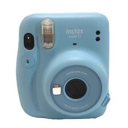  FUJIFILM フジフィルム instax mini11 チェキ 箱付き インスタントカメラ スカイブルー