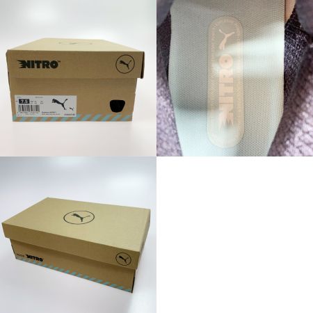  PUMA プーマ ゴルフシューズ  ホワイト シャドウキャット ニトロ スパイクレス シューズ 85602163 SIZE 26.5cm 箱有