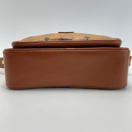  MCM エムシーエム  ショルダーバッグ ヴィセトス  レザー ブラウン レディース