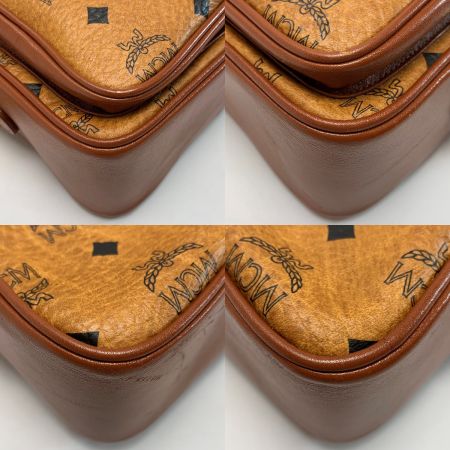  MCM エムシーエム  ショルダーバッグ ヴィセトス  レザー ブラウン レディース