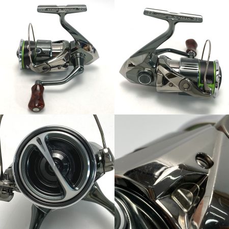  SHIMANO シマノ 22 ステラ 2500SHG カスタムハンドル 043887 スピニングリール 箱付き