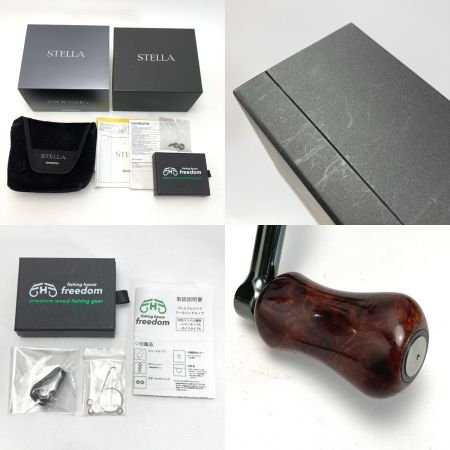  SHIMANO シマノ 22 ステラ 2500SHG カスタムハンドル 043887 スピニングリール 箱付き