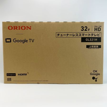  ORION オリオン 液晶テレビ  32インチ GL321H 2024年製 付属品完備
