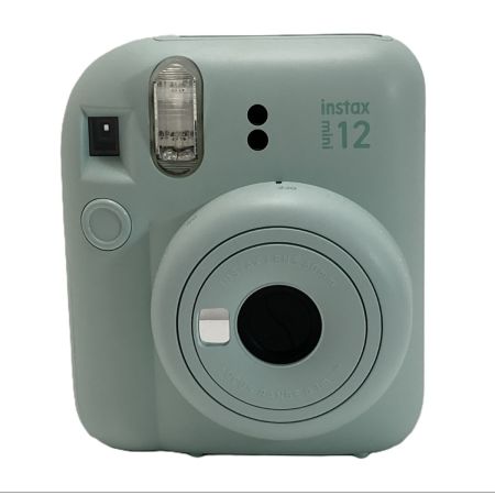  FUJIFILM フジフィルム インスタントカメラ チェキ instax mini 12 B833131 ミントグリーン ケース付き