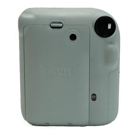  FUJIFILM フジフィルム インスタントカメラ チェキ instax mini 12 B833131 ミントグリーン ケース付き
