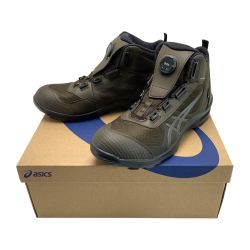☆☆ asics アシックス 安全靴 ウィンジョブ CP604 GORE-TEX Boa 1273A116-200 ブラウン 29cm メンズ 箱付き Aランク