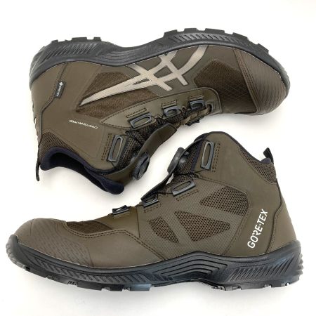  asics アシックス 安全靴 ウィンジョブ CP604 GORE-TEX Boa 1273A116-200 ブラウン 29cm メンズ 箱付き