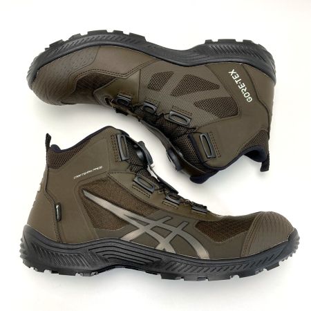  asics アシックス 安全靴 ウィンジョブ CP604 GORE-TEX Boa 1273A116-200 ブラウン 29cm メンズ 箱付き