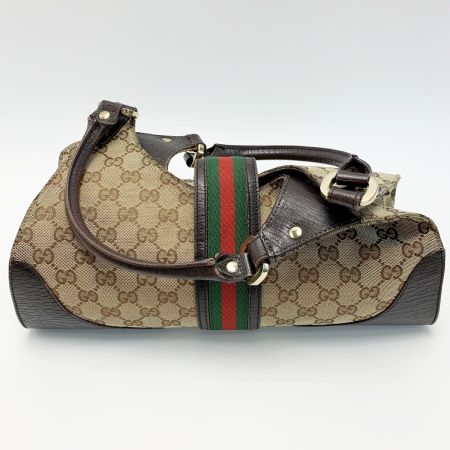  GUCCI グッチ ウェブ/シェリー ジャッキーバッグ  130995 ミニボストンバッグ 袋有