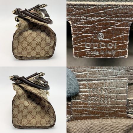  GUCCI グッチ ウェブ/シェリー ジャッキーバッグ  130995 ミニボストンバッグ 袋有