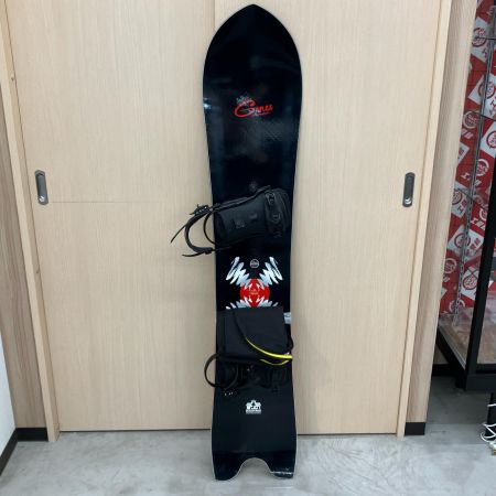 something GNU スノーボード ブラック