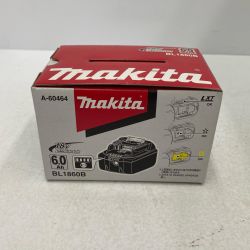 ☆☆ MAKITA マキタ バッテリー　18v　6.0Ah BL1860B Sランク