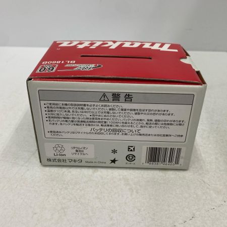  MAKITA マキタ バッテリー　18v　6.0Ah BL1860B