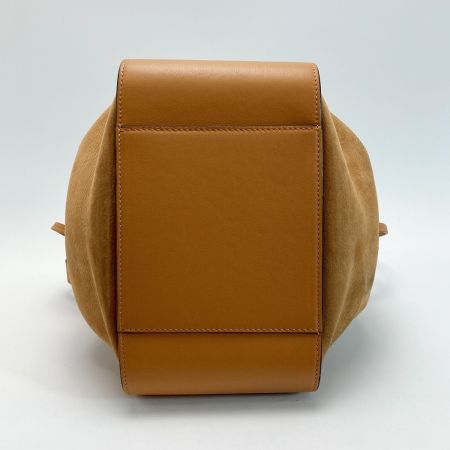  LOEWE ロエベ ハンモック ドローストリング スモール 2WAYバッグ 314 79 Z95 キャメル ショルダー ハンドバッグ 布袋有