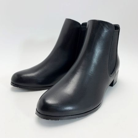  PIEDI NUDI サイドゴアショートブーツ  20101-BLK ブラック SIZE 23.5cm レディース