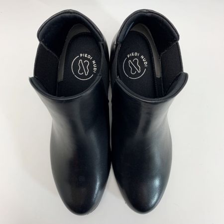  PIEDI NUDI サイドゴアショートブーツ  20101-BLK ブラック SIZE 23.5cm レディース