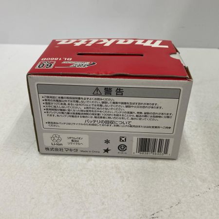  MAKITA マキタ バッテリー　18v　6.0Ah BL1860B