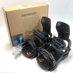  FLUX フラックス ビンディング F22CVLB ブラック SIZE L スノーボード 箱付き Bランク