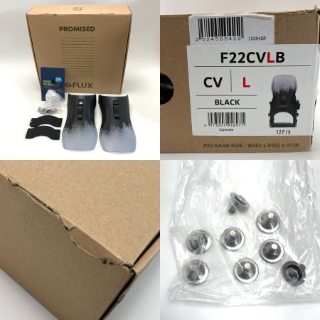  FLUX フラックス ビンディング F22CVLB ブラック SIZE L スノーボード 箱付き