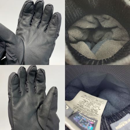  FENDI フェンディ エンボス加工FF FENDIロゴ 手袋 グローブ ブラック Lサイズ ナイロン